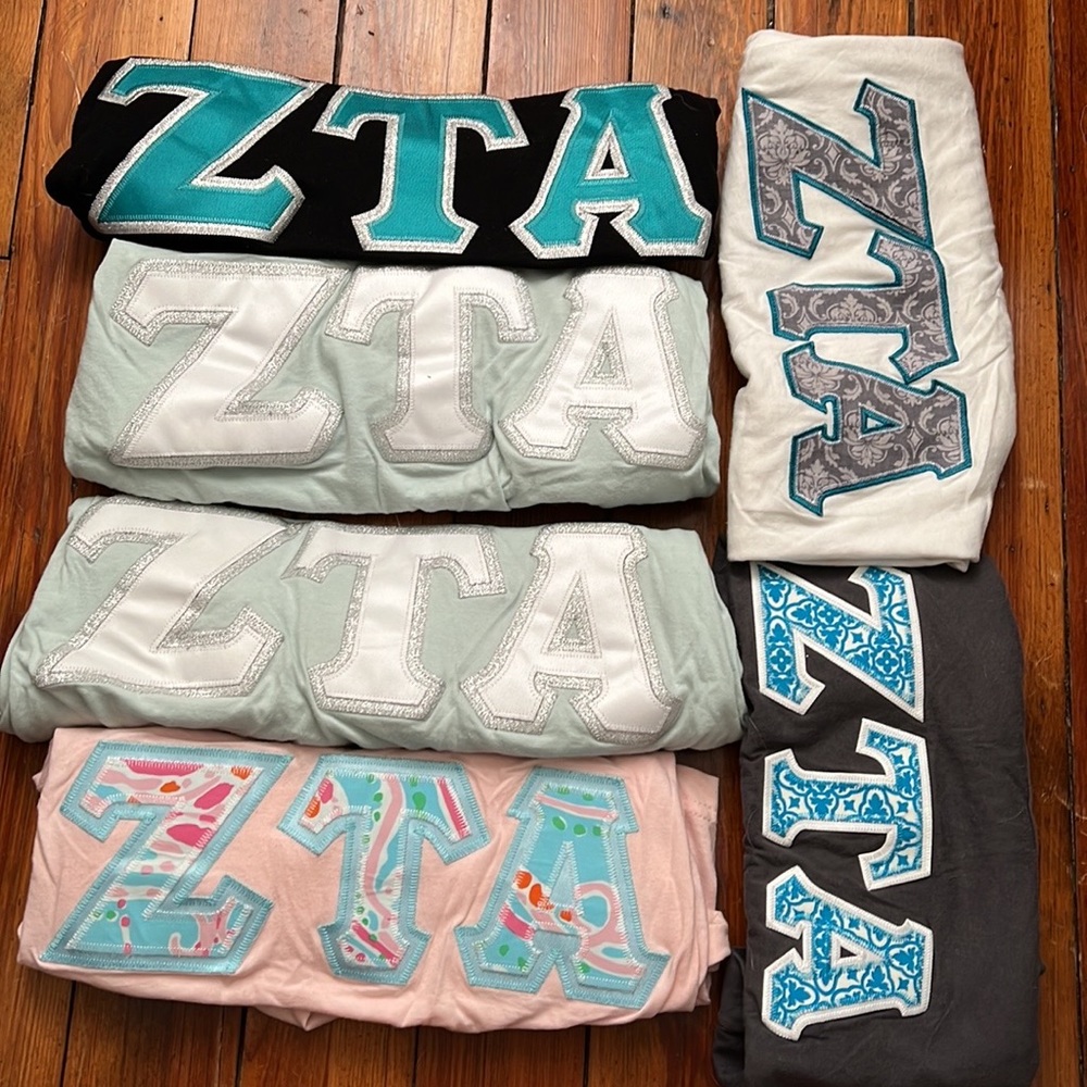 Zeta Tau Alpha shirt lot
